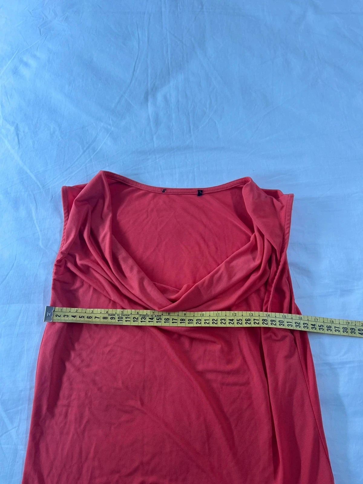 Vestido largo rojo vintage – photo 6